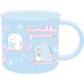 Japan San-X Plastic Cup - Sumikko Gurashi : Ribbon Sky Party Blue - 1