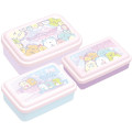 Japan San-X Nesting Food Storage Container Set - Sumikko Gurashi / Ribbon Sky Party - 1