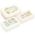 Japan San-X Nesting Food Storage Container Set - Sumikko Gurashi / Lunchtime - 1