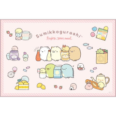 Japan San-X Bento Lunch Cloth - Sumikko Gurashi / Lunchtime Pink