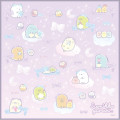 Japan San-X Bento Lunch Cloth - Sumikko Gurashi : Ribbon Sky Party Purple - 1