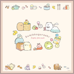 Japan San-X Bento Lunch Cloth - Sumikko Gurashi / Lunchtime Beige