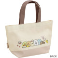 Japan San-X Mini Tote Bag - Sumikko Gurashi : Lunchtime Beige - 2