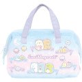 Japan San-X Insulated Cooler Lunch Bag - Sumikko Gurashi : Ribbon Sky Party Pink Blue - 1