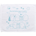 Japan San-X Towel with Case - Sumikko Gurashi : Lunchtime Green Yellow - 3