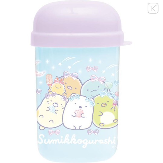 Japan San-X Towel with Case - Sumikko Gurashi : Ribbon Sky Party Blue Purple - 2