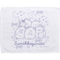 Japan San-X Towel with Case - Sumikko Gurashi : Ribbon Sky Party Blue Purple - 3