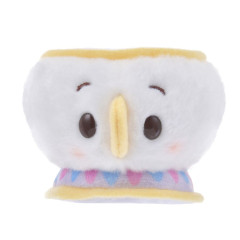 Japan Disney Store Urupocha-chan Plush - Beauty and the Beast / Chipped Spout Cup