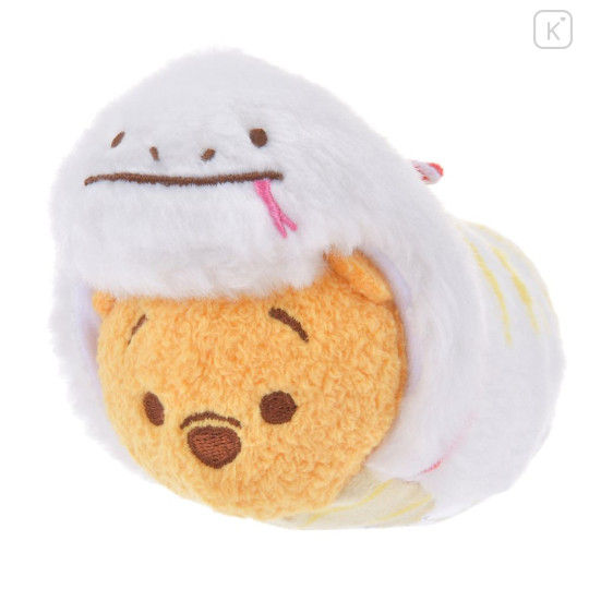 Japan Disney Store Tsum Tsum Mini Plush (S) - Pooh : New Year 2025 Snake - 1