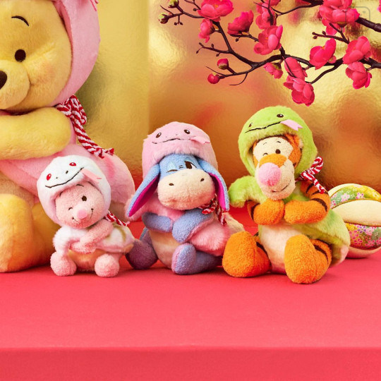 Japan Disney Store Plush Toy (S) - Piglet : New Year 2025 Snake - 7