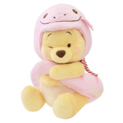 Japan Disney Store Plush Toy (M) - Pooh / New Year 2025 Snake Pink