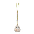 Japan Disney Tiny Charm Face-shaped Bell Netsuke - Baymax : Suikin Suzunetsuke - 1