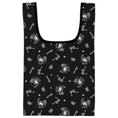 Japan Sanrio Petit Eco Bag - Kuromi / Moonlit Melokuro Midnight