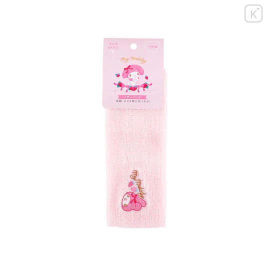 Japan Sanrio Embroidered Hair Band - My Melody - 1