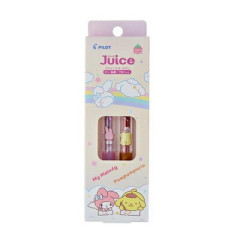 Japan Sanrio Juice Up Gel Pen Set - My Melody & Pompompurin / Back