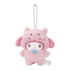 Japan Sanrio Mascot Holder - My Melody / Animal Hippo