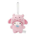 Japan Sanrio Mascot Holder - My Melody : Animal Hippo - 1