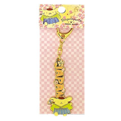 Japan Sanrio Japan Logo Keychain - Pompompurin : Kimono Sakura