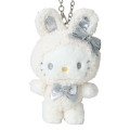 Japan Sanrio Original Mascot Charm - Hello Kitty / Fluffy Snow Rabbit - 2