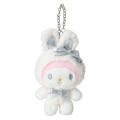 Japan Sanrio Original Mascot Charm - My Melody / Fluffy Snow Rabbit - 1