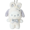 Japan Sanrio Original Mascot Charm - Pochacco / Fluffy Snow Rabbit - 2