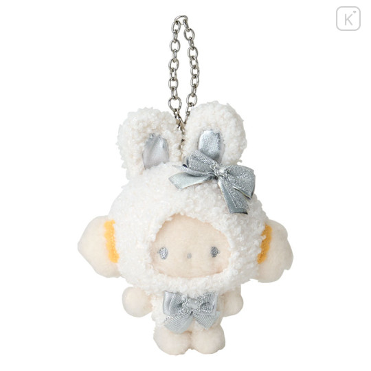 Japan Sanrio Original Mascot Charm - Cogimyun / Fluffy Snow Rabbit - 1