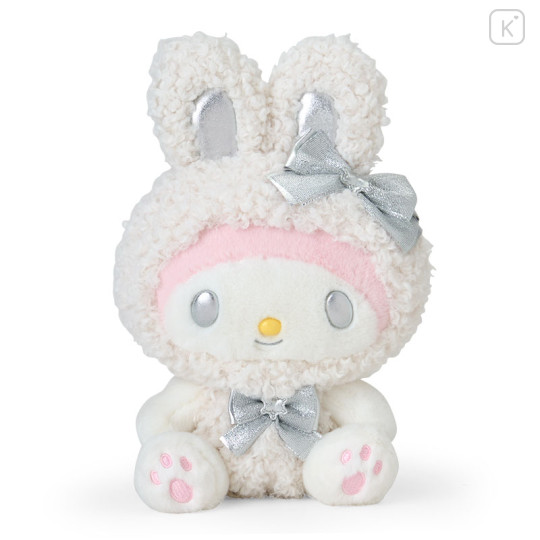 Japan Sanrio Original Plush Toy - My Melody / Fluffy Snow Rabbit - 1