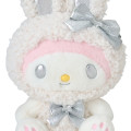 Japan Sanrio Original Plush Toy - My Melody / Fluffy Snow Rabbit - 3