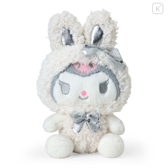 Japan Sanrio Original Plush Toy - Kuromi / Fluffy Snow Rabbit - 1