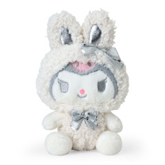 Japan Sanrio Original Plush Toy - Kuromi / Fluffy Snow Rabbit