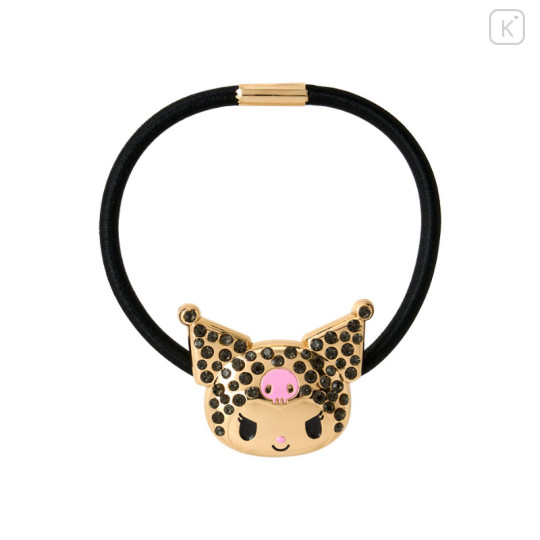 Japan Sanrio Original Hair Tie - Kuromi : Jewel Deco - 1