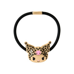 Japan Sanrio Original Hair Tie - Kuromi : Jewel Deco