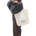 Japan Miffy Tote Bag - Picture Book : Fluffy Face - 5