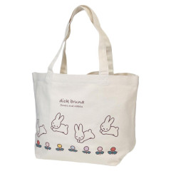 Japan Miffy Tote Bag - Flowers And Rabbits