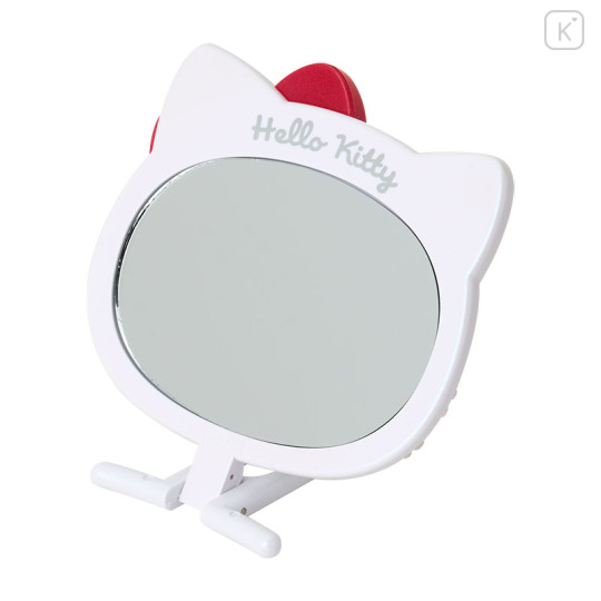 Japan Sanrio Original Hand Mirror - Hello Kitty : Jewel Deco - 2