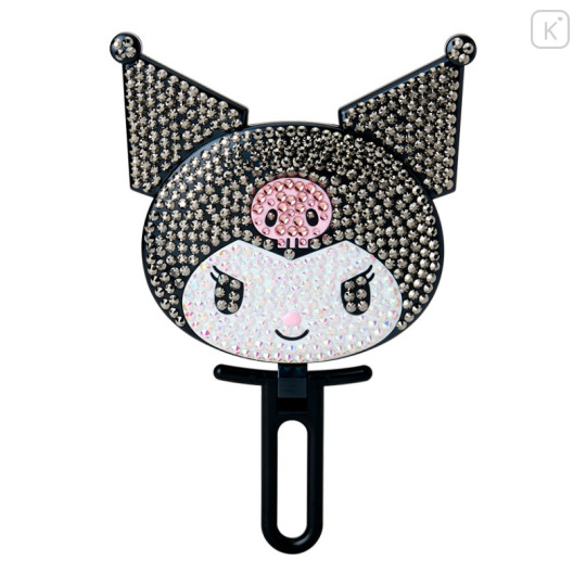 Japan Sanrio Original Hand Mirror - Kuromi : Jewel Deco - 1