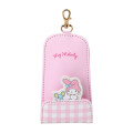 Japan Sanrio Key Case with Reel - My Melody : Flap - 1