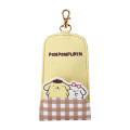 Japan Sanrio Key Case with Reel - Pompompurin : Flap - 1