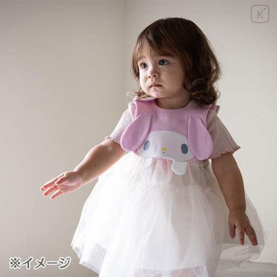 Japan Sanrio Original Toddler Bib - My Melody : Sanrio Baby - 5