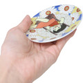 Japan Heidi, Girl of the Alps Kutani Ware Small Plate - Chrysanthemum Playing Swing - 2