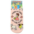 Japan Heidi, Girl of the Alps Socks - Animals Pink - 1