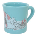 Japan Heidi, Girl of the Alps Chunky Mug - Sleeping With Puppy Blue - 2