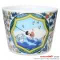 Japan Heidi, Girl of the Alps Kutani Ware Bowl - Playing Swing With Birds - 1