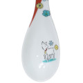 Japan Heidi, Girl of the Alps Kutani Ware Soup Spoon - Goat Plum and Chrysanthemum - 3