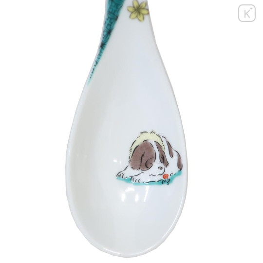 Japan Heidi, Girl of the Alps Kutani Ware Soup Spoon - Puppy - 3