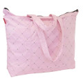 Japan Sanrio Rootote Grande Packable Tote Bag - Hello Kitty : Pink Heart Travel - 2