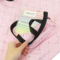 Japan Sanrio Rootote Maxi Packable Tote Bag - Hello Kitty : Pink Heart Travel - 4