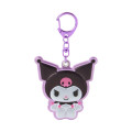 Japan Sanrio Original Reflector Keychain - Kuromi - 1