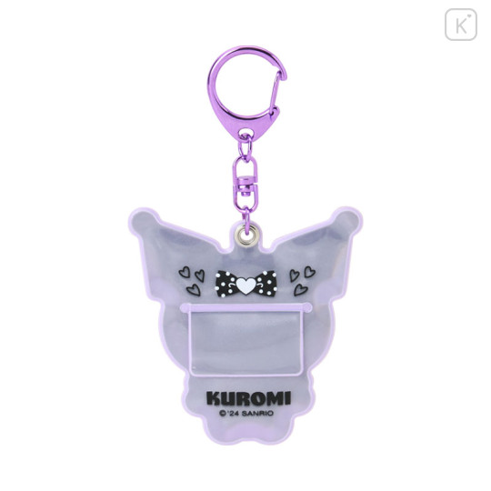 Japan Sanrio Original Reflector Keychain - Kuromi - 2