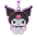 Japan Sanrio Original Reflector Keychain - Kuromi - 3
